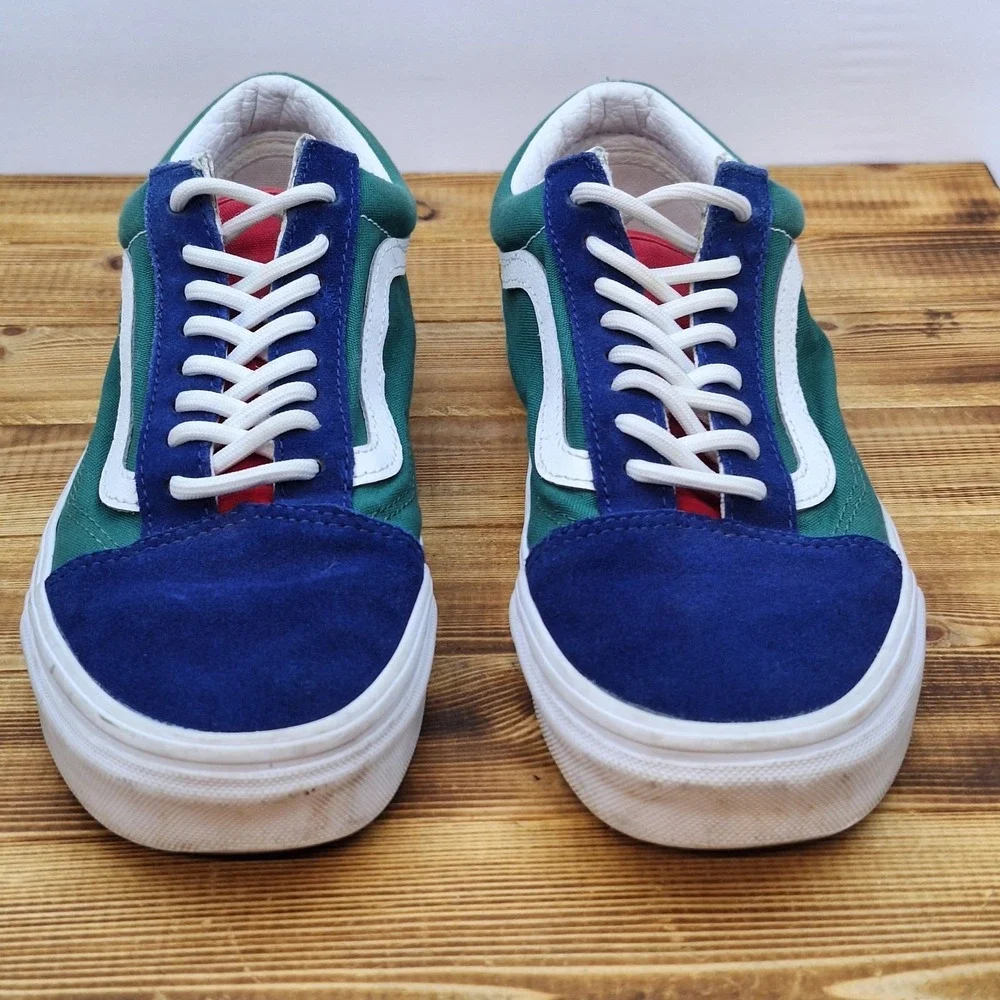 Vans Old Skool Yacht‎ Club Color Block Skate Shoes Sneakers Mens Size 6.5 Suede